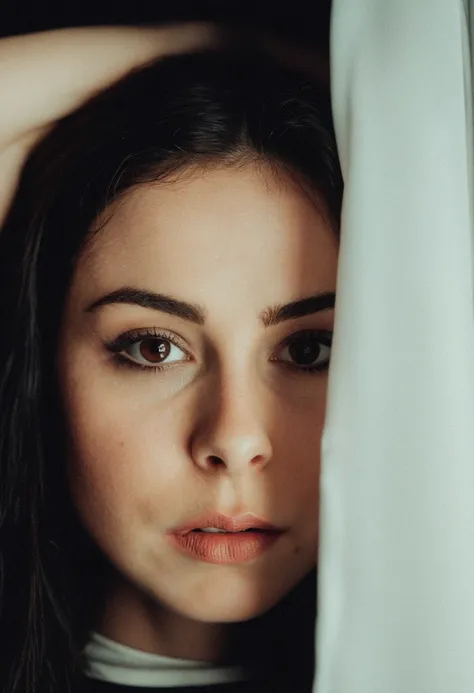 Lena Meyer-Landrut, a beautiful woman in the style of a Playboy themed photoshoot