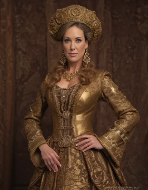 photo of woman in ornate style clothing <lora:Brandi_Love:1>