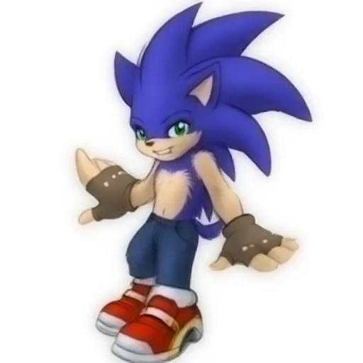 Sonic the hedgehog (Souldreamx’s style) Flux version