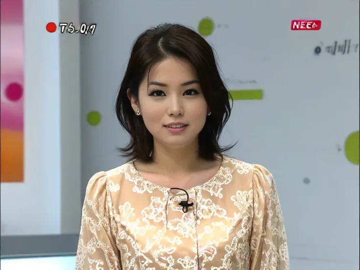 Japanese Newscaster - TV News Anchor