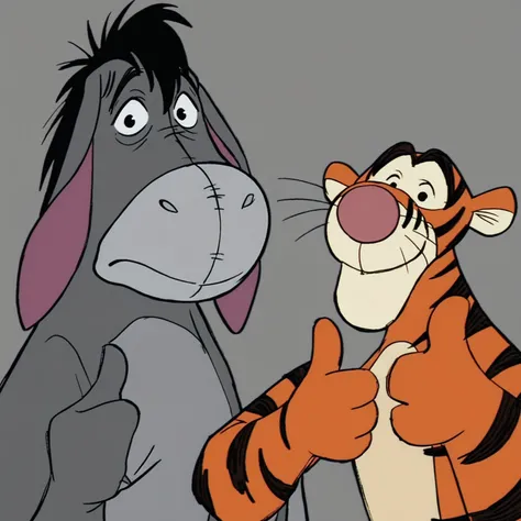 Tigger & Eeyore - from Winnie the Pooh