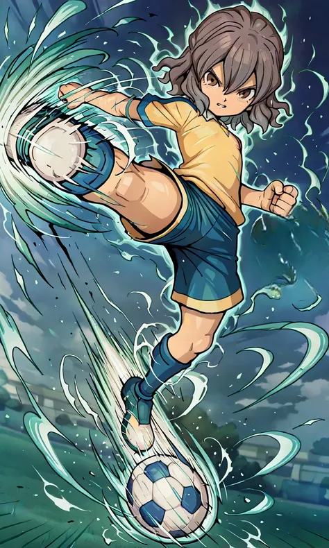takuzo nagano art (inazuma eleven level 5 art style)