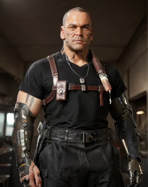 Kurt Hansen from Cyberpunk 2077