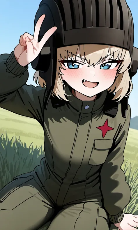 Katyusha - (Girls und Panzer) XL / Pony / Illustrious