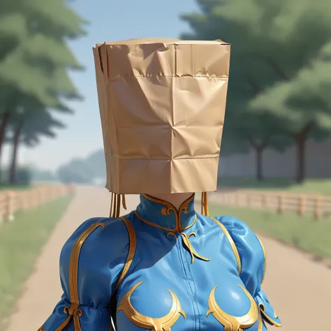 Paper Bag Over Head