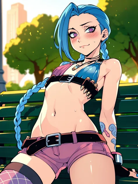 Jinx (League of Legends) by Fishine