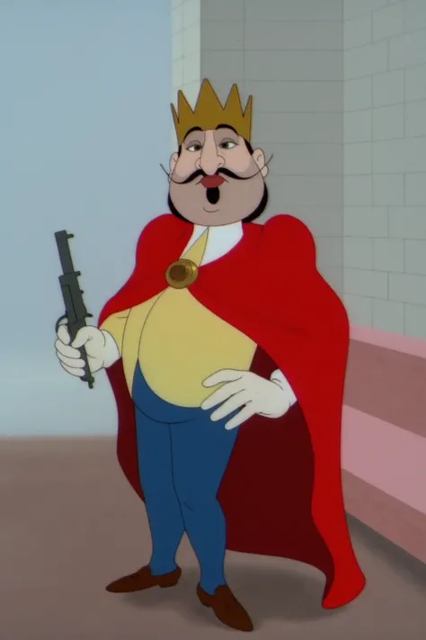 The Kind and the Mockingbird (1980) - old french animated movie style