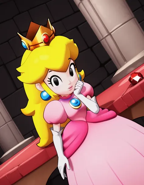 score_9, score_8_up, score_7_up, source_anime, <lora:princess-peach-brothership-ponyxl-lora-nochekaiser:1>, princess peach, blon...