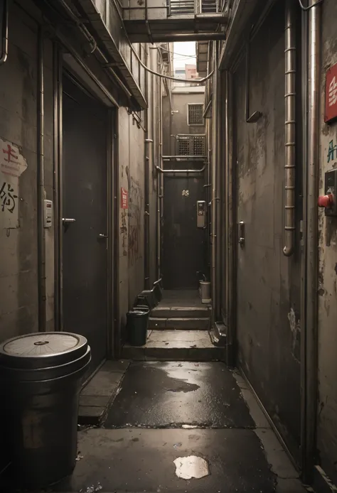 1205 Old-time Hong Kong alley