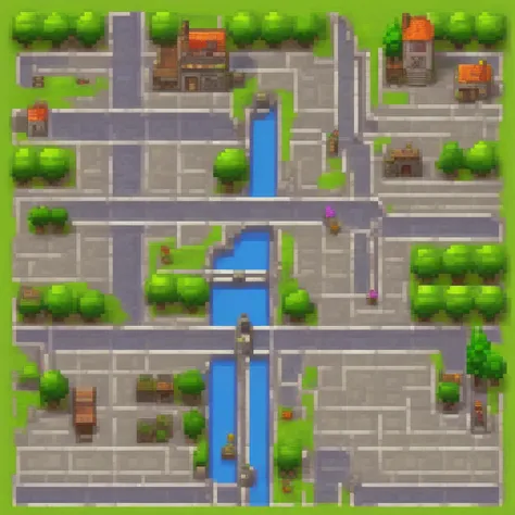 Pixel Art TileMap SDXL