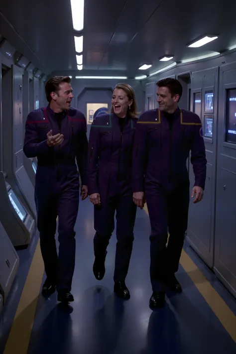 Star Trek Enterprise uniforms (flux)