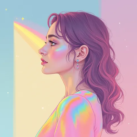 Rainbow pastel color style | F1 SSS+++  Sora