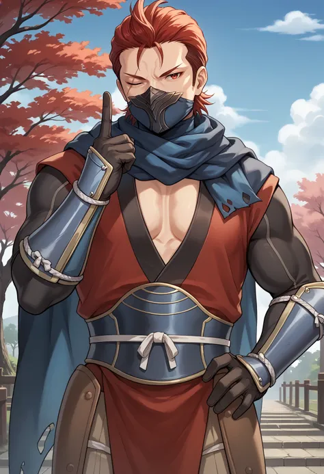 Saizo / サイゾウ (Fire Emblem: Fates) [Pony Diffusion]