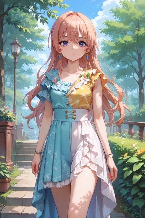 SDXL Pony Outfit Asymmetrical clothes