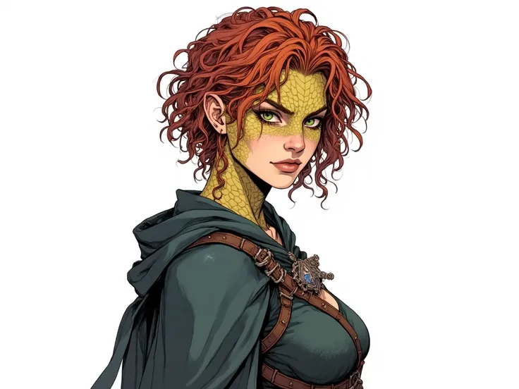 Fantasy Line Portrait