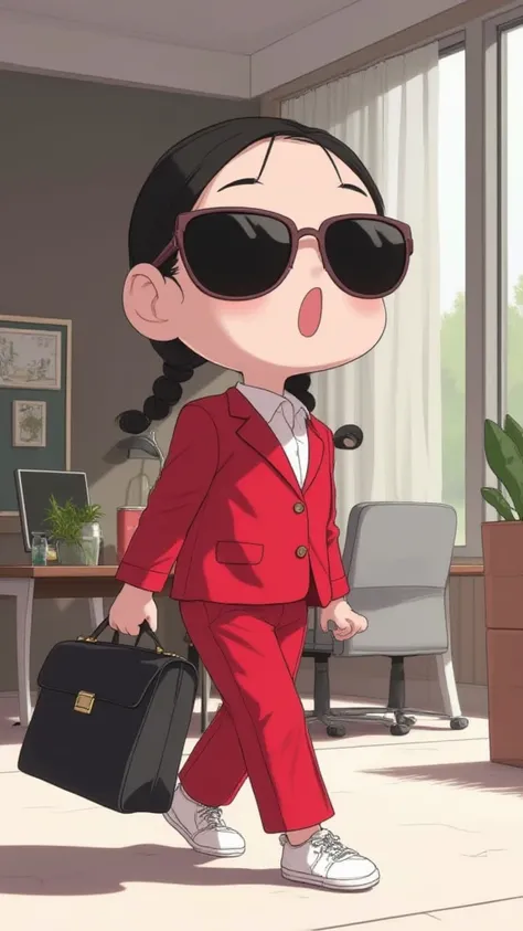 F.1 Sunglasses Cool Cartoon Girl