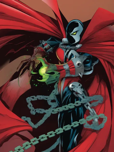 [Todd McFarlane (associated Artists of Image Comics)] Spawn Art Style Issues 1-10 IllustriousXL