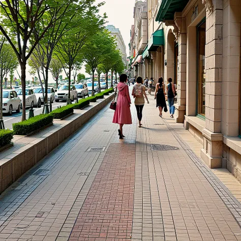 Japanese sidewalk