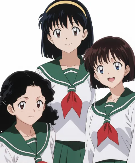 Eri, Yuka, & Ayumi (Kagome's friends) - Inuyasha