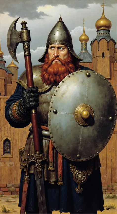 Viktor Vasnetsov style Flux
