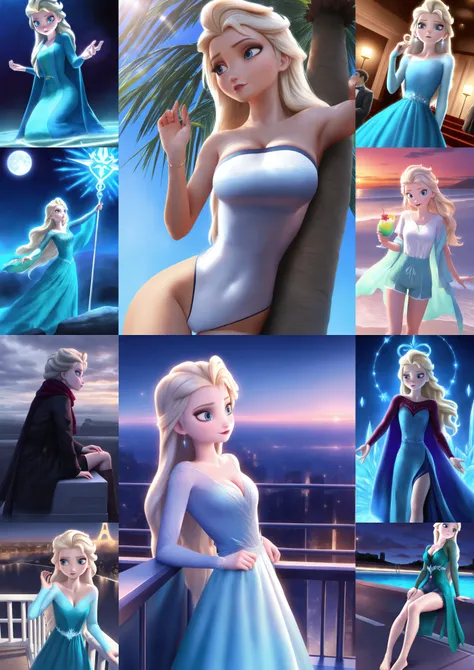 Elsa - [Frozen] - SD15/SDXL/Pony_SDXL - [Commission] - Illustrious Update