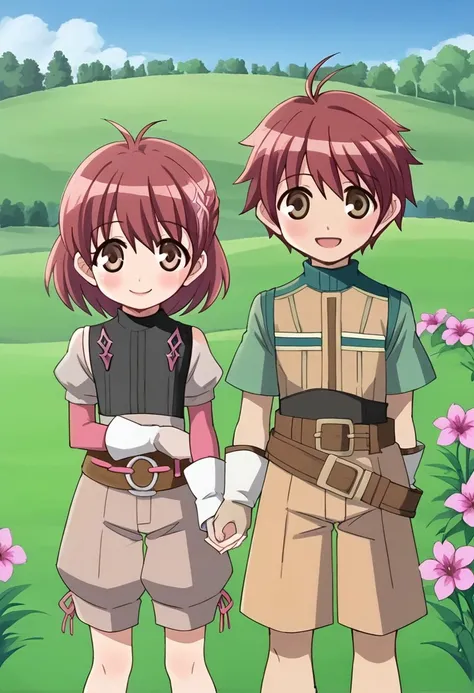 Aaron & Aria - Rune Factory 2