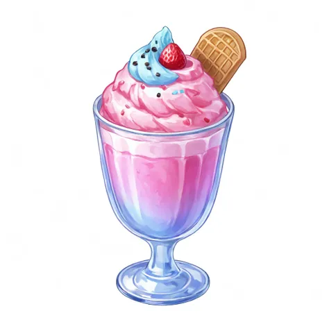 ((( white background, simple background))),a cup of ice cream,good quality,gmic \(2dguofeng\),<lora:gmic icon_food category-0000...