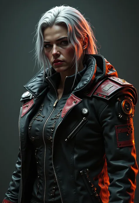 cyborg. Cyberpunk 2077 character design. Photorealistic.