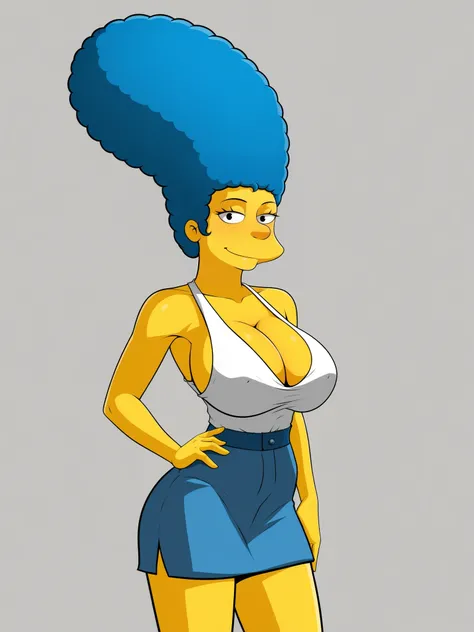 [CROC (The Simpsons)] The Yellow Fantasy Comic Marge Character IllustriousXL/PonyXL
