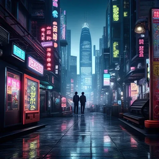 Cyberpunk Background FLUX by Styx