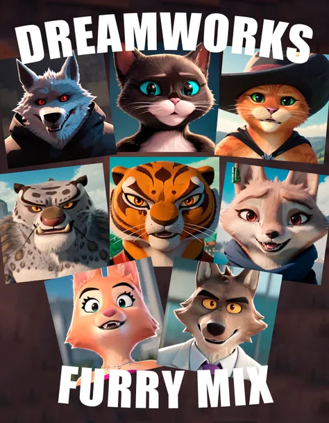 All DreamWorks Furry