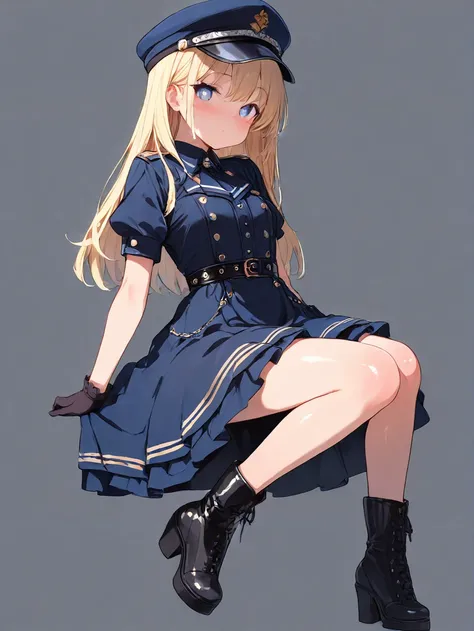 ミリタリードレス/military uniform(XL,pony)