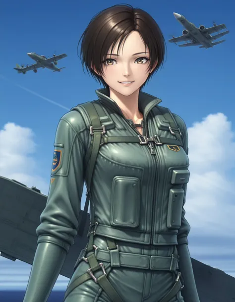 Kei Nagase ケイ・ナガセ / Ace Combat 5 (Illustrious)