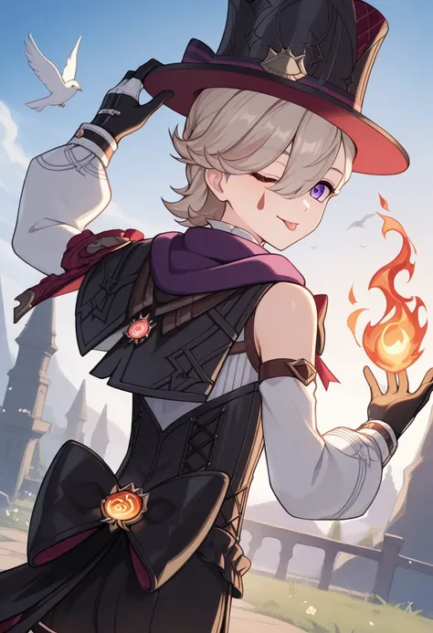 Lyney - Genshin Impact (Commission) - Pony + Illustrious