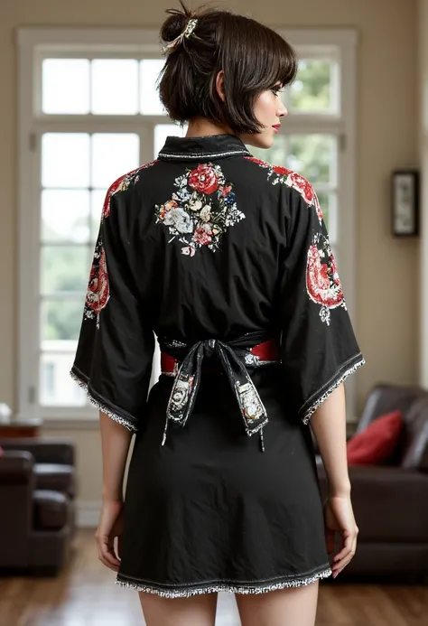 LoRA for sexy black kimono