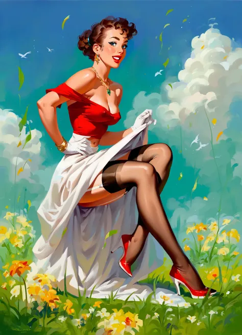 Gil Elvgren Style