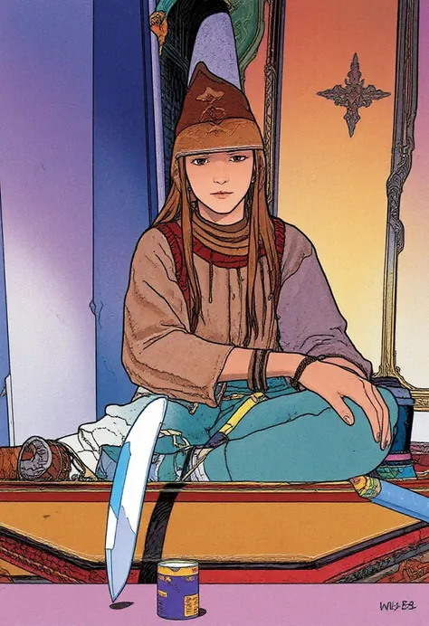 Moebius /Mœbius / Gir Jean Giraud Style