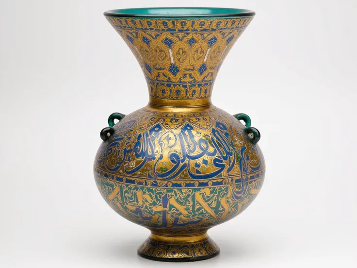 Damask (mamluk decorated vases style)