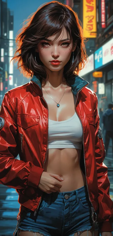 Sexy Cyberpunk Girl