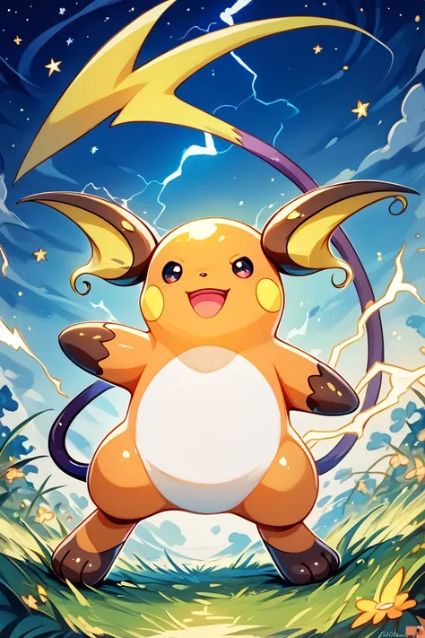 Raichu: Thunder Surge | ライチュウ (Pokedex #0026) [Pony]