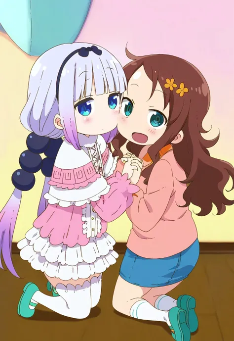 Kanna and Saikawa Miss Kobayashi’S Dragon Maid