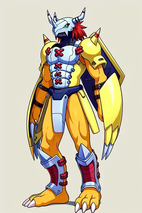 wargreymon Digimon Pony LoRA