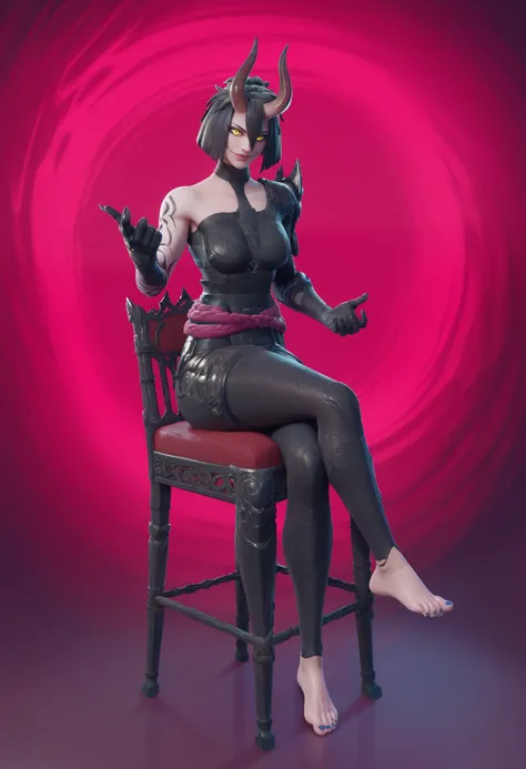 Fortnite Night Rose skin [PonyXL]