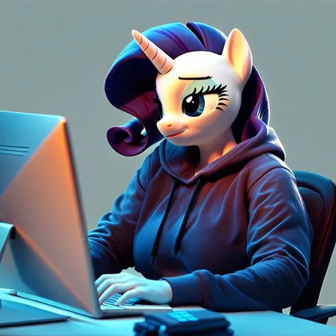 Stereotypical hacker image