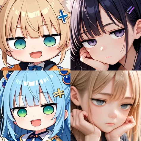 [SDXL] Comic Jitome 01 / ジト目(デフォルメ型) 01