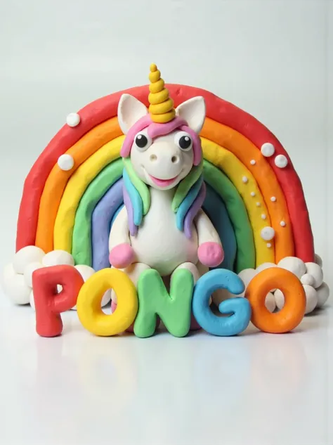 PONGO - Childish Play Dough Style for FLUX