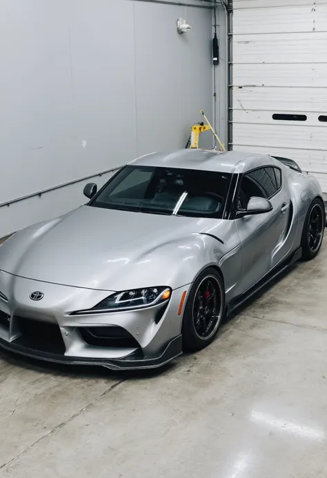 White Supra MK5 Sport Car