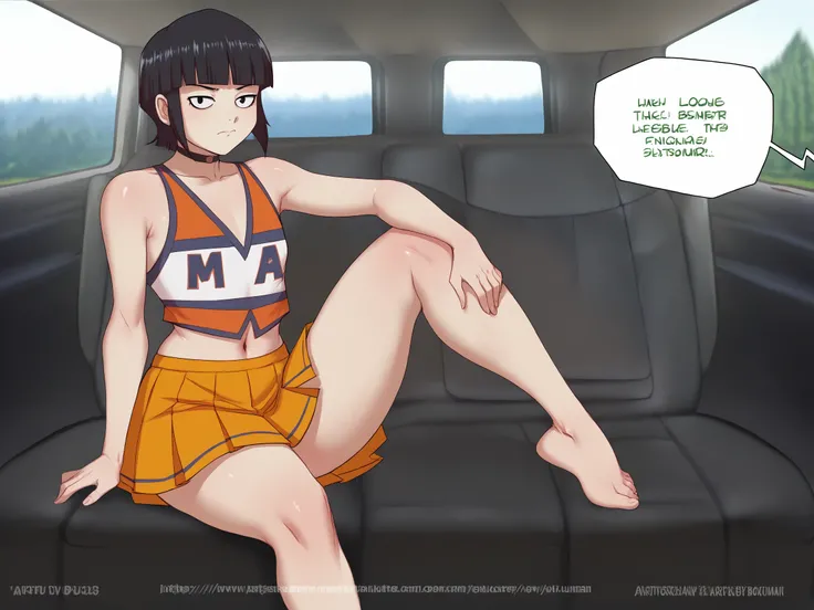 Bokuman(artist style) - Waifu on casting series - Couch/Car seat - SDXL Pony