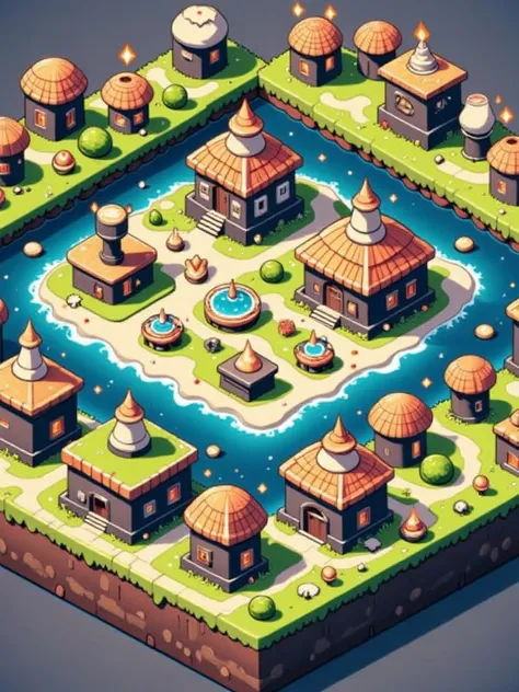 Toki_no_ - F.1 Isometric Worlds