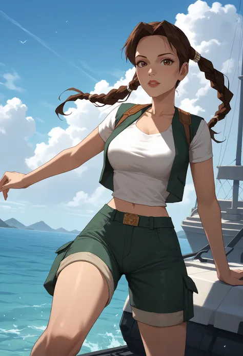 Lara Croft (Tomb Raider 4-5, Werner Von Croy's student), LoRA, PonyXL